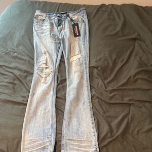 Serenede Stacked jeans men